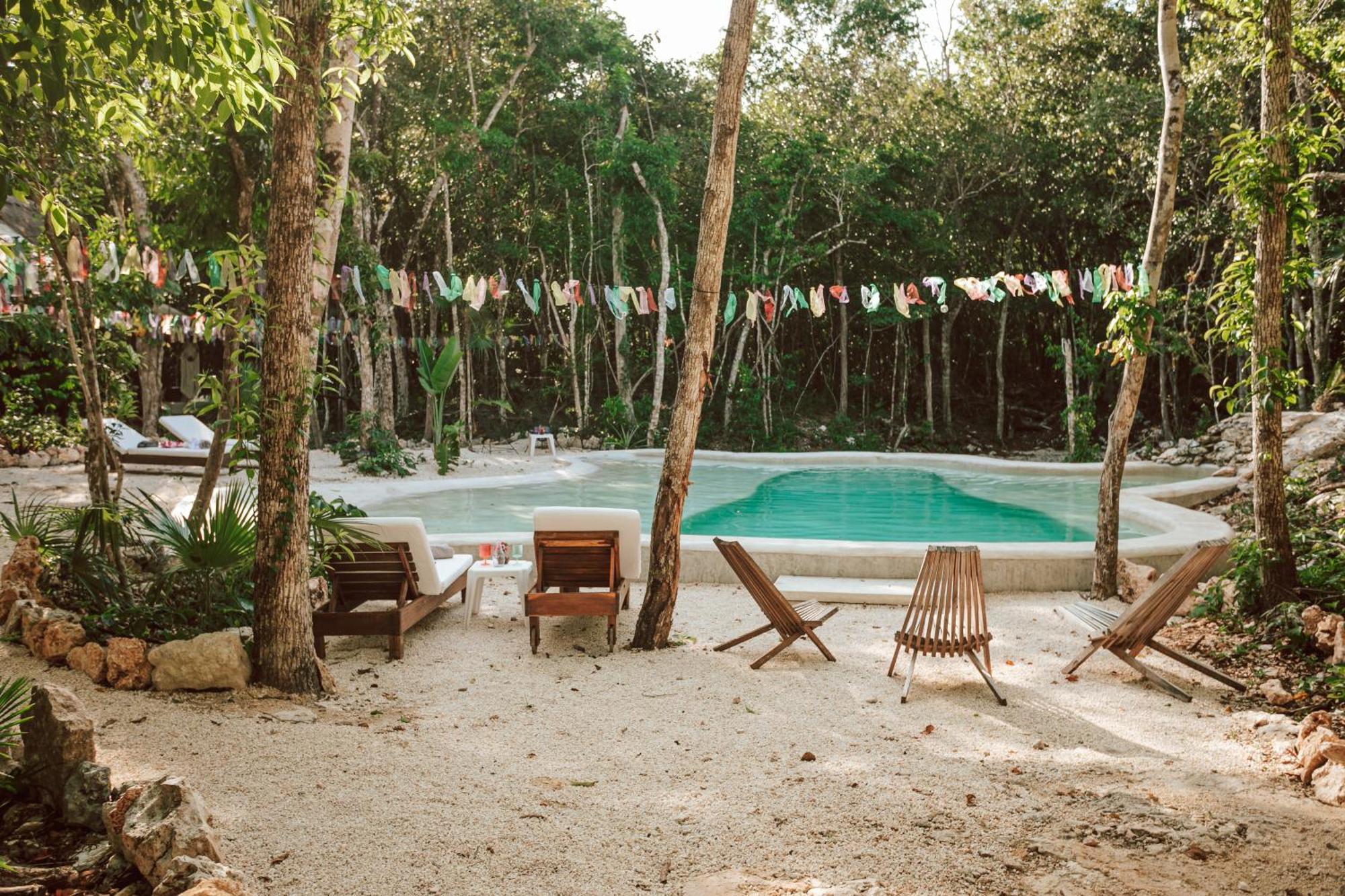 ホテル Casa Arkaana Eco Retreat トゥルム エクステリア 写真
